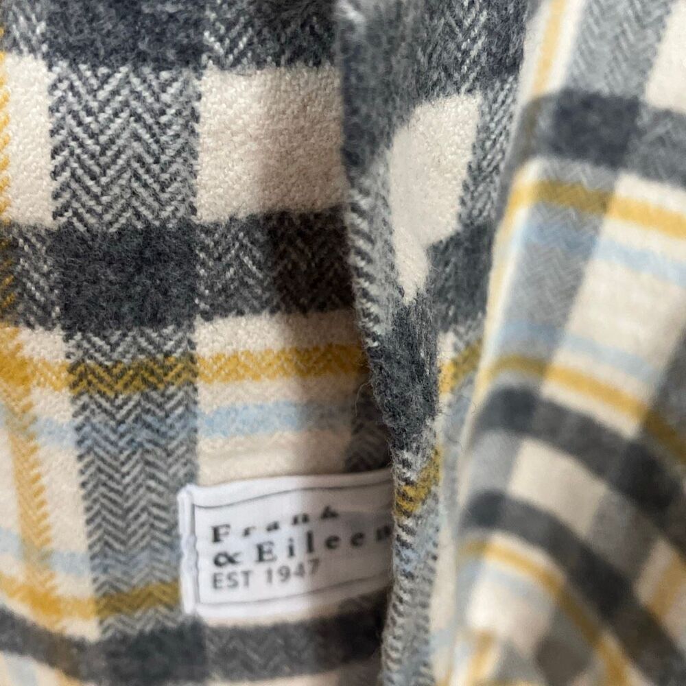 Frank & Eileen Plaid Pocket Flannel 100% Cotton Womens Small #780 - Picture 10 of 11